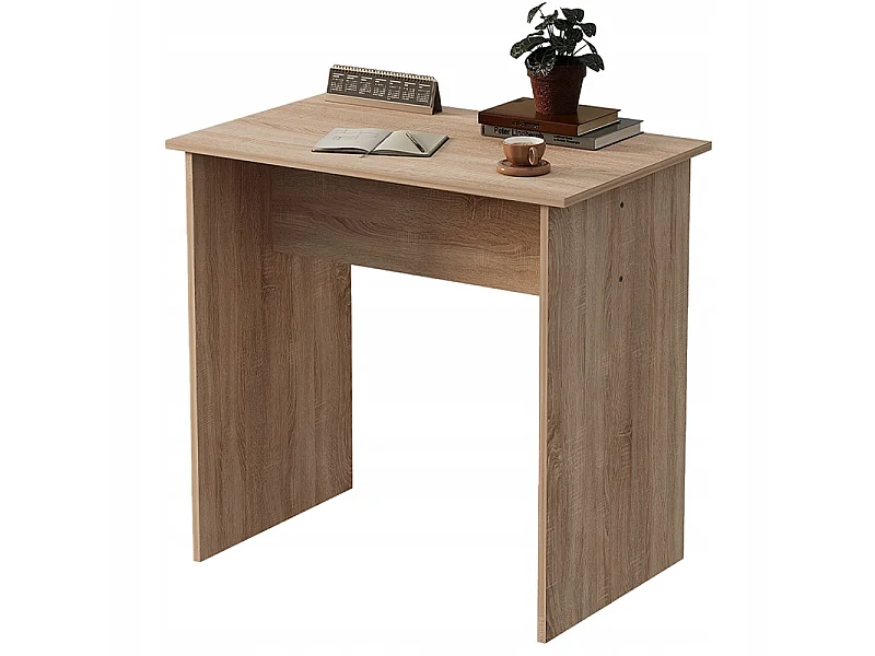 Biurko komputerowe skandynawski stolik do biura pokoju loft dąb sonoma 80cm 5004353 - obrazek 1