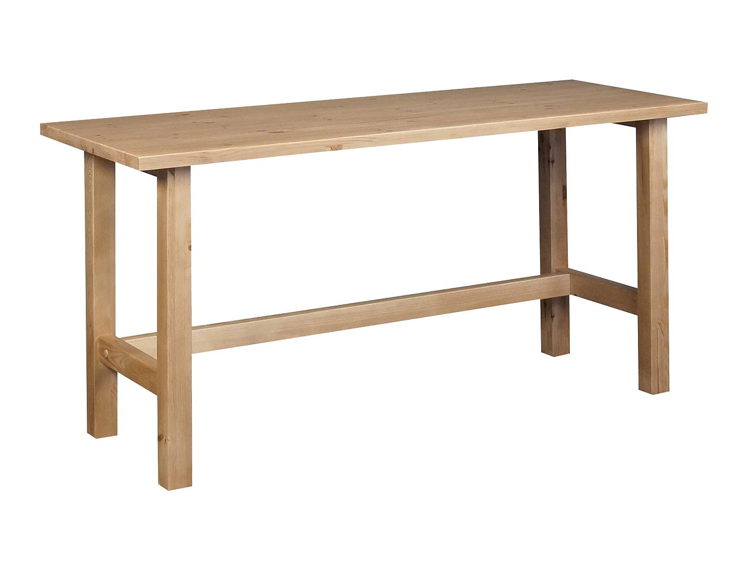 Biurko Nordic drewniane, kolor dębowy 4656958