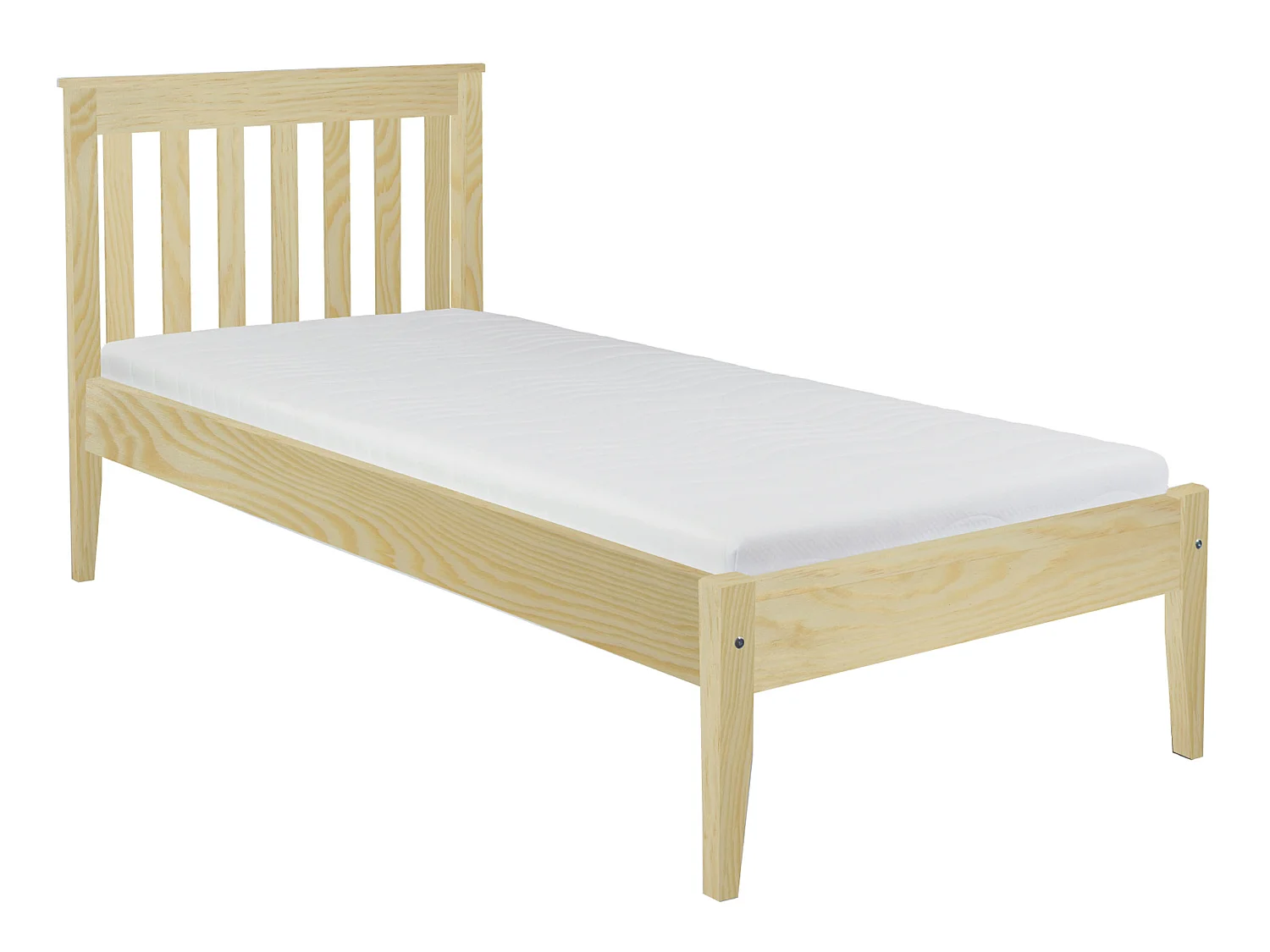 Łóżko 90x200 drewniane Gres, kolor sosnowy 4025818 - obrazek 1