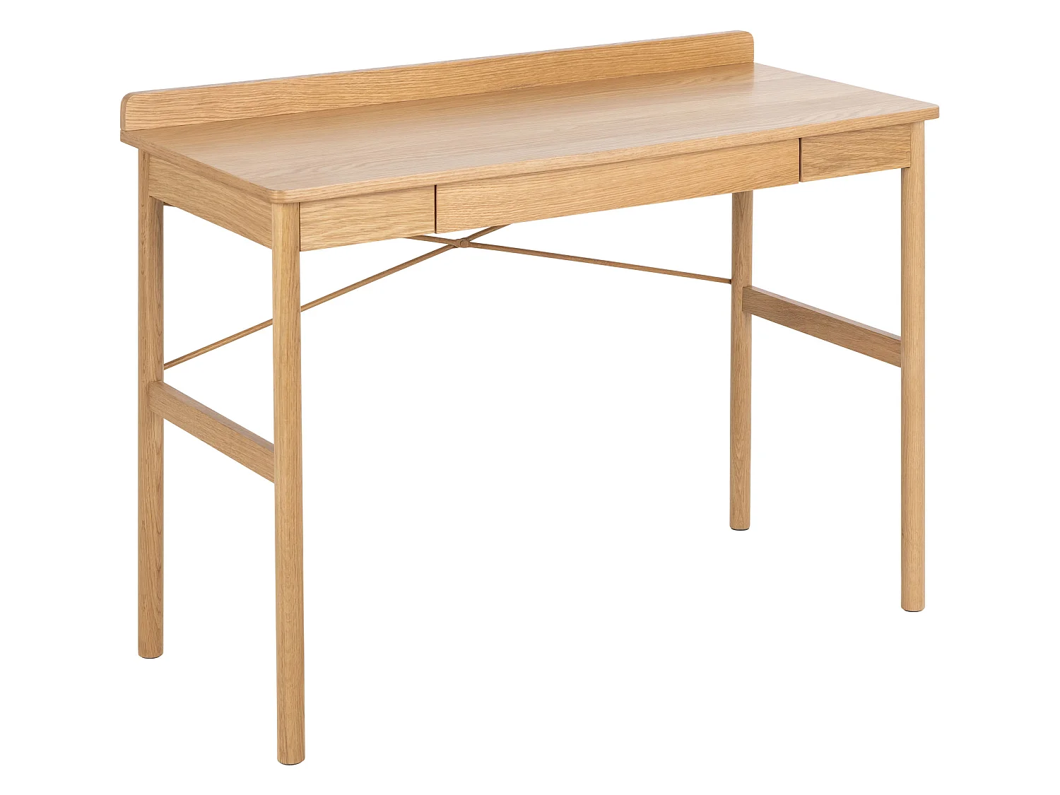 Biurko Focus 110 cm z szufladą, kolor Oak lacquered 4810342 - obrazek 1
