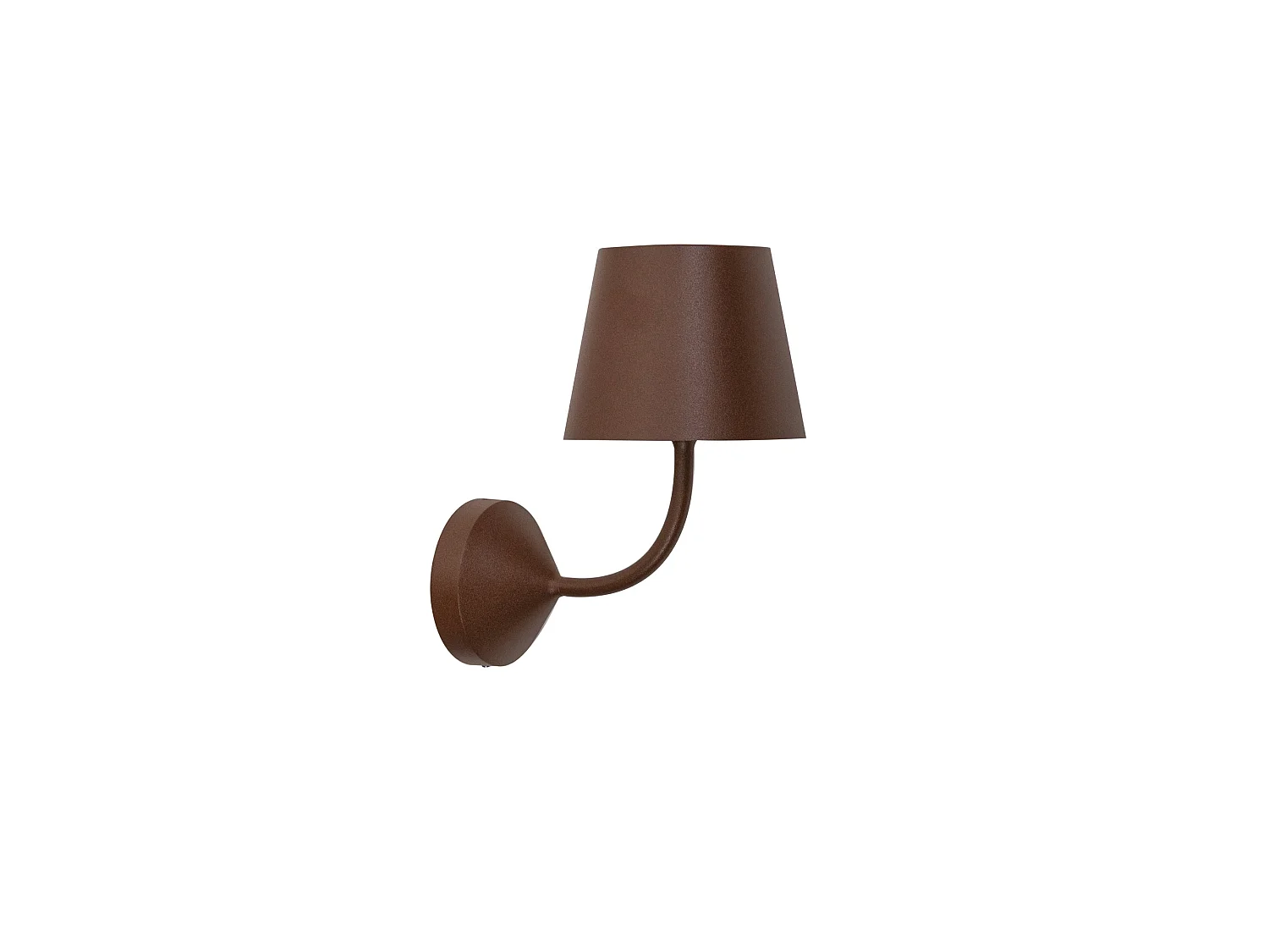 Kinkiet ścienny LED Poldina 230V 5,4W 2700K wykończenie Corten, nowoczesny elegancki design, stopień ochrony IP54, idealny do montażu na zewnątrz 5012184 - obrazek 1