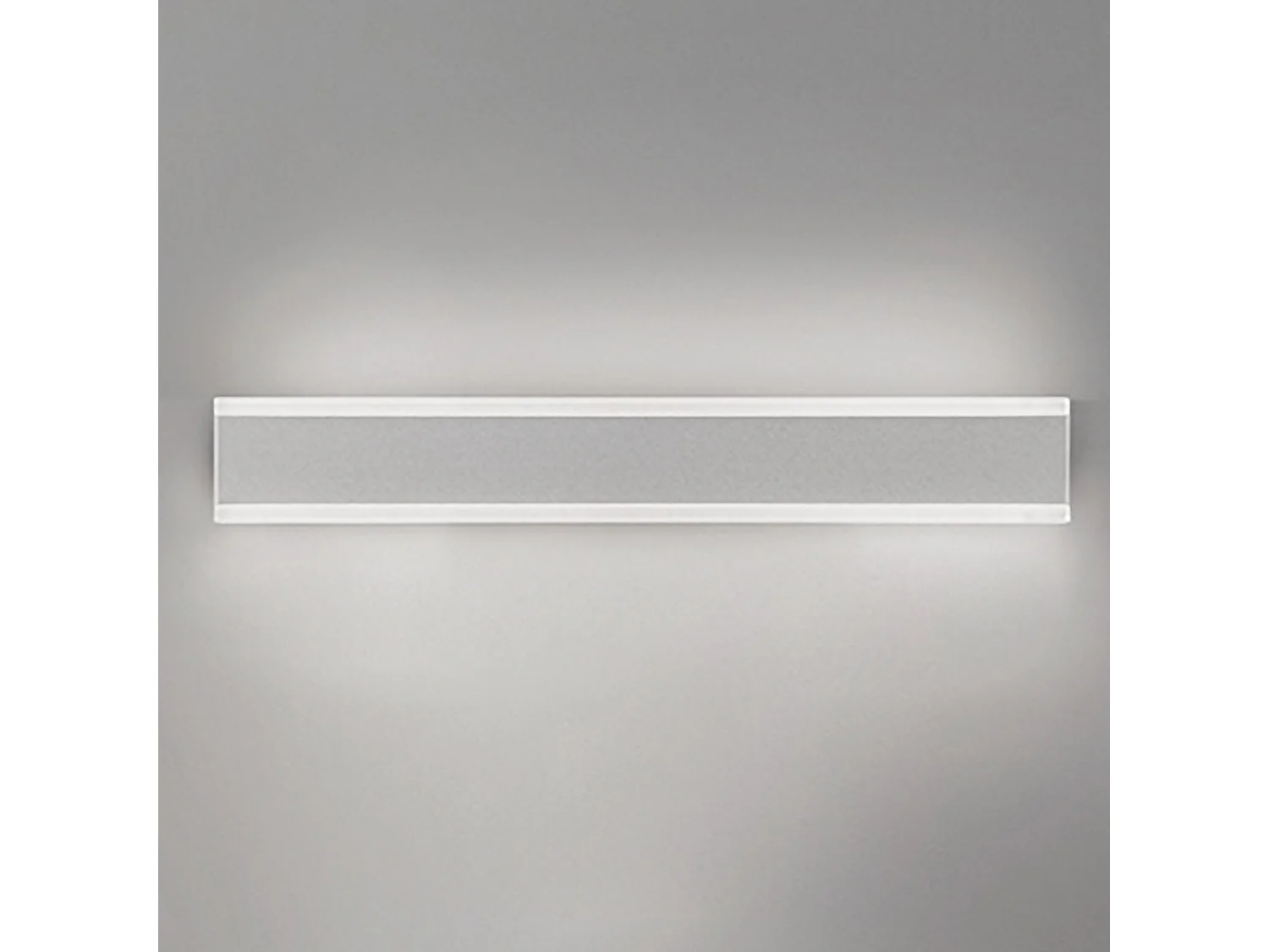 Kinkiet LED Riga 27W 2180lm 3000K IP54 matowy biały aluminium do użytku wewnątrz i na zewnątrz nowoczesny minimalistyczny design 50,5 cm 5012219 - obrazek 1