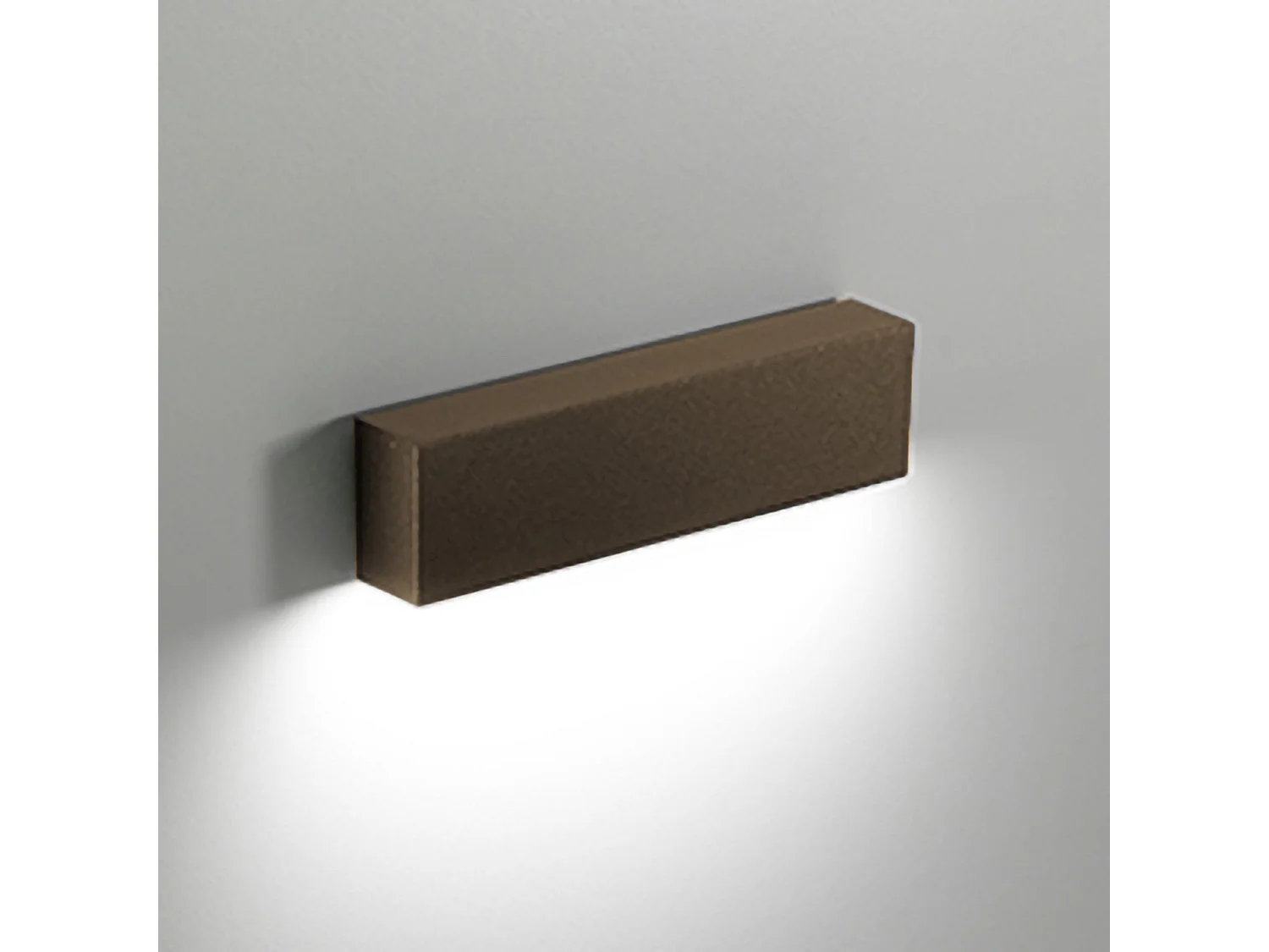 Kinkiet LED Slat Line 4W IP65 3000K 470lm w kolorze aluminium Corten do oświetlenia wewnętrznego i zewnętrznego 5012236 - obrazek 1