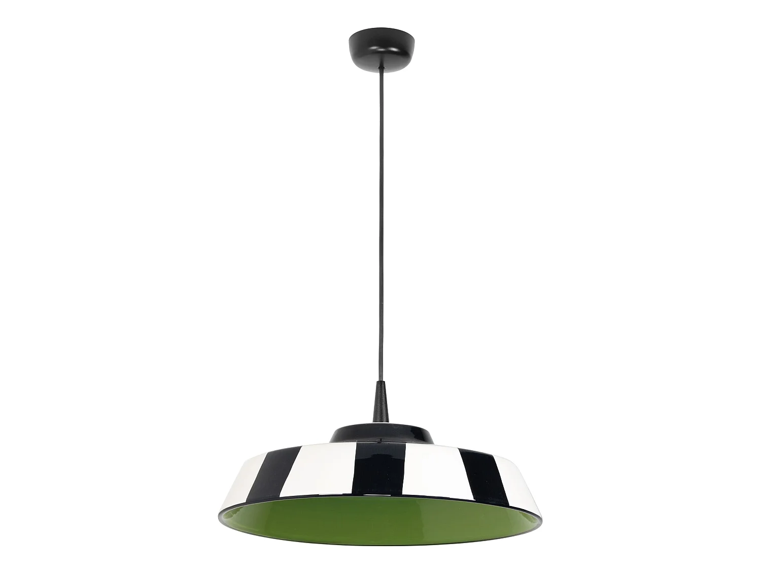 Ceramiczna lampa wisząca LED zielona, ręcznie wykonana we Włoszech, 3000K, średnica 35 cm, wysokość 300 cm, nowoczesny design do wnętrz, jakość 5012387