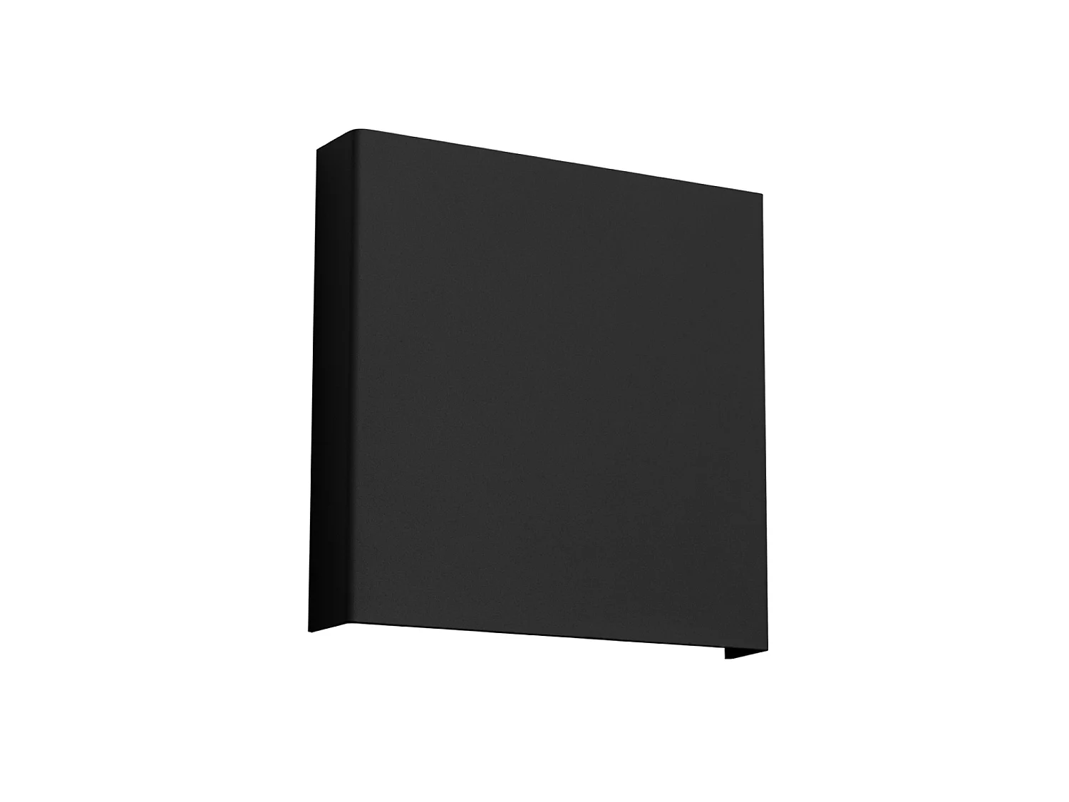 Kinkiety minimalistyczny VANTA, stal - 2 źródło - L.15 x H.15 cm - czarny 5027712 - obrazek 1