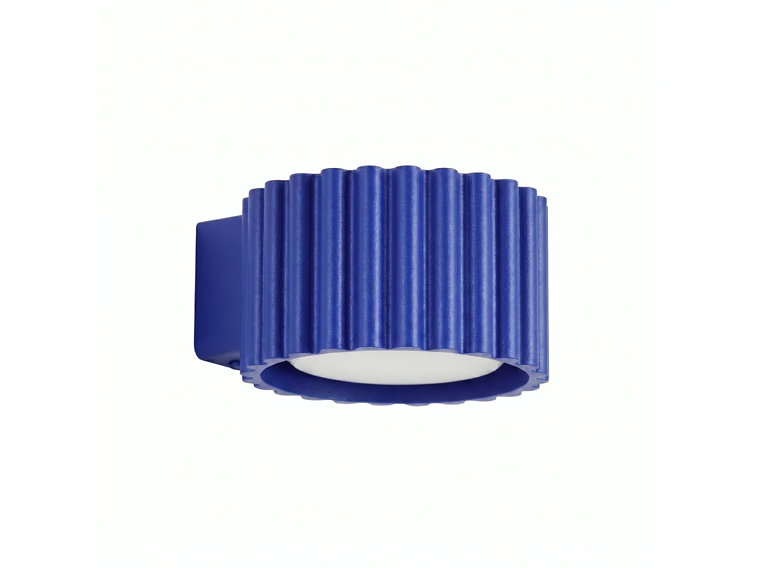Kinkiety minimalistyczny AURA, aluminium - 1 źródło - L.10 x H.6 cm - ultramaryna 5027719 - obrazek 1