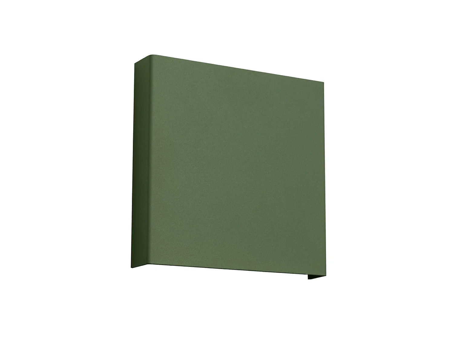 Kinkiety minimalistyczny VANTA, stal - 2 źródło - L.15 x H.15 cm - zielony oliwkowy 5027724 - obrazek 1