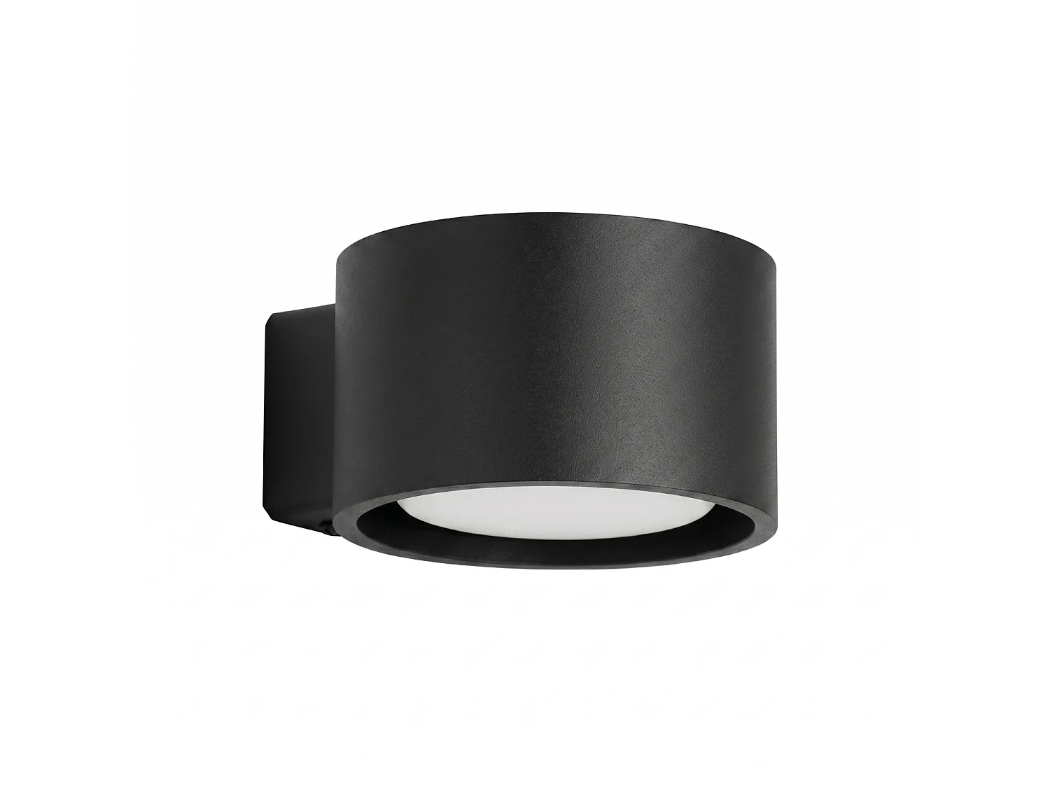 Kinkiety minimalistyczny MODO, aluminium - 1 źródło - L.10 x H.6 cm - czarny 5027728 - obrazek 1