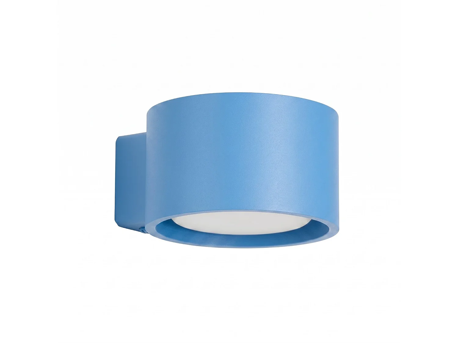 Kinkiety minimalistyczny MODO, aluminium - 1 źródło - L.10 x H.6 cm - błękitny 5027732 - obrazek 1