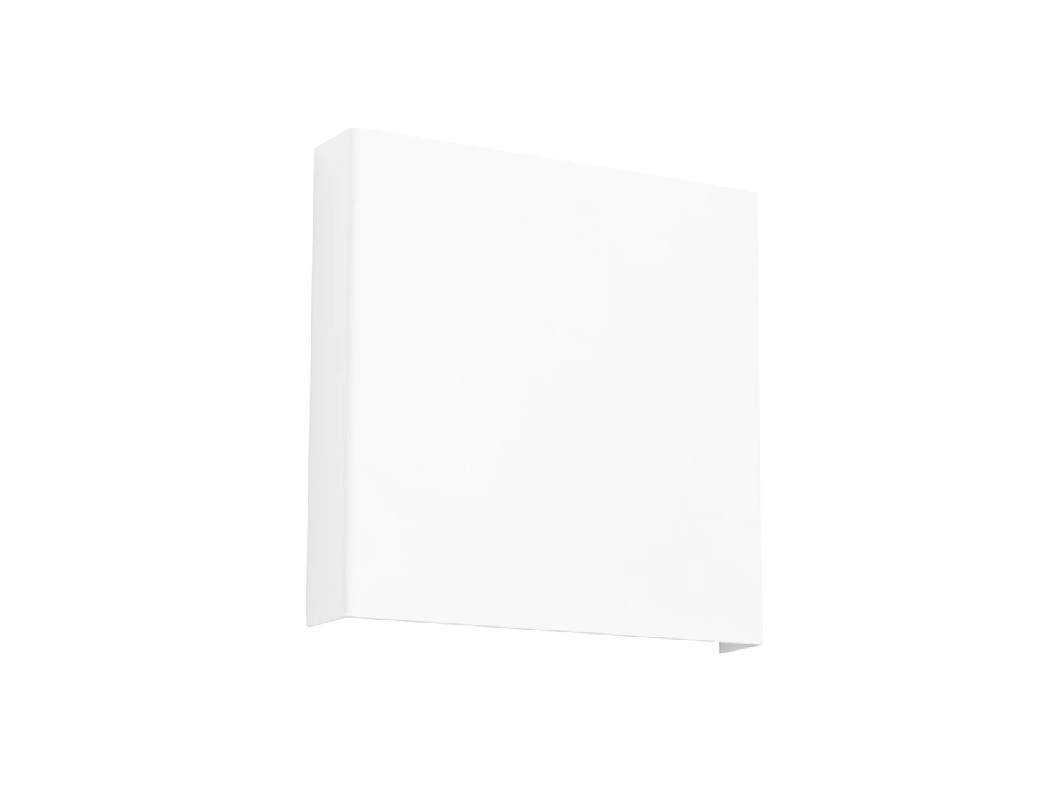 Kinkiety minimalistyczny VANTA, stal - 2 źródło - L.15 x H.15 cm - biały 5027739 - obrazek 1