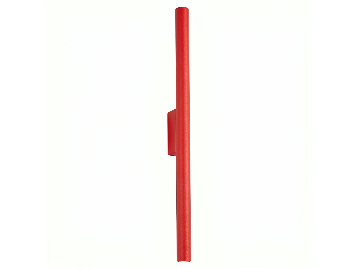 Kinkiety nowoczesny PASTELO, stal - 2 źródło - L.2.5 x H.50 cm - czerwony 5027782 - obrazek 1