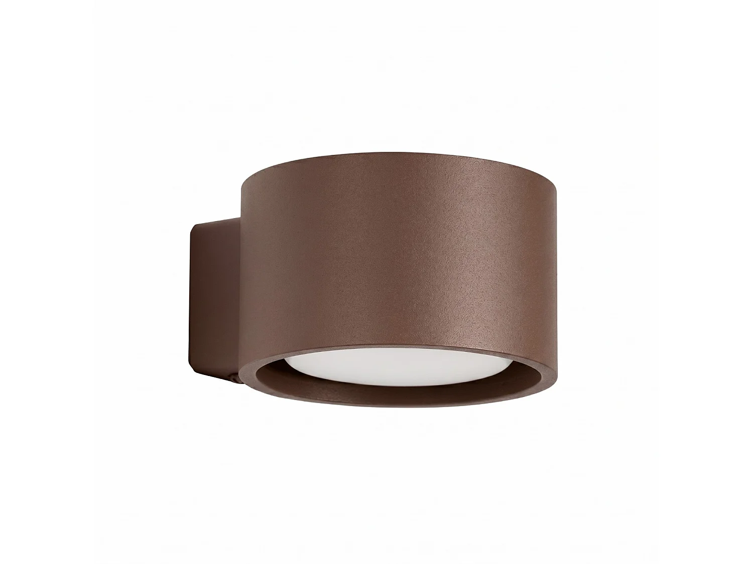 Kinkiety minimalistyczny MODO, aluminium - 1 źródło - L.10 x H.6 cm - brązowy 5027787 - obrazek 1
