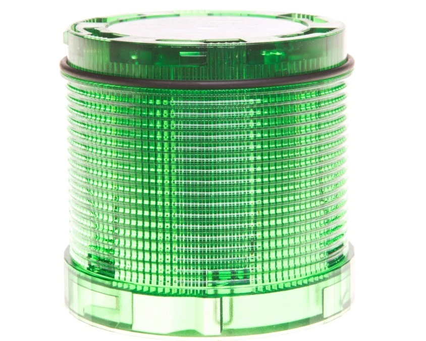 Moduł świetlny do kolumny sygnalizacyjnej 70mm LED zielony światło ciagłe 24V AC_DC IP65 8WD4420‑5AC - obrazek 1