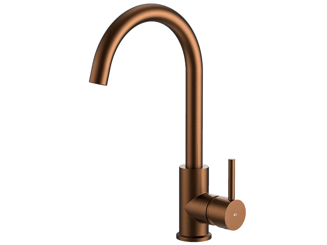 Kiwo bateria zlewozmywakowa szczotkowanego miedzi - Essebagno 3896063 - obrazek 1