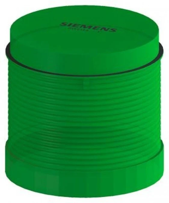 Moduł świetlny do kolumny sygnalizacyjnej 70mm LED zielony światło ciagłe 230V AC IP65 8WD4450‑5AC - obrazek 1