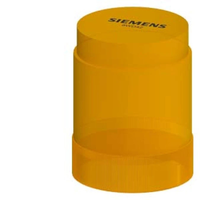 Moduł świetlny kolumny sygnalizacyjnej 50mm żółty bez żarówki BA15d 12‑230V AC_DC IP54 8WD4200‑1AD - obrazek 1