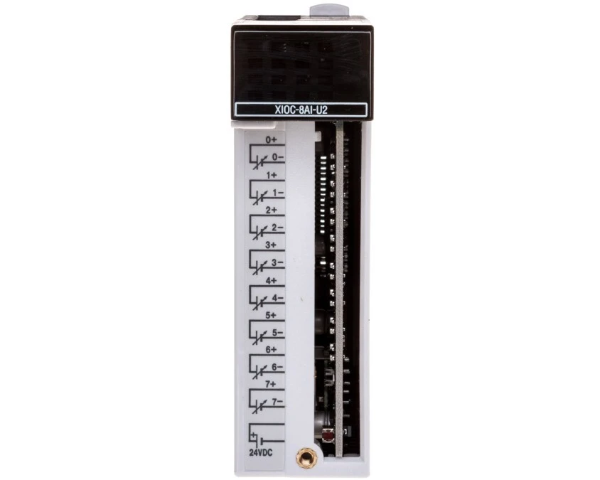 Moduł wejść analogowych 8 wejść napięciowych +/‑10V 24V DC do XC100/200 - obrazek 2