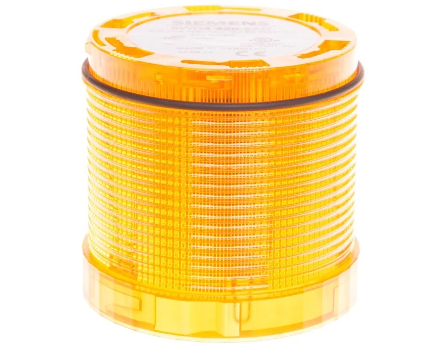 Moduł świetlny do kolumny sygnalizacyjnej 70mm LED żółty światło ciagłe 24V AC_DC IP65 8WD4420‑5AD - obrazek 1