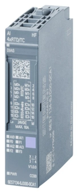 Moduł wejść analogowych SIMATIC ET 200SP 6ES7134‑6JD00‑0CA1 - obrazek 1