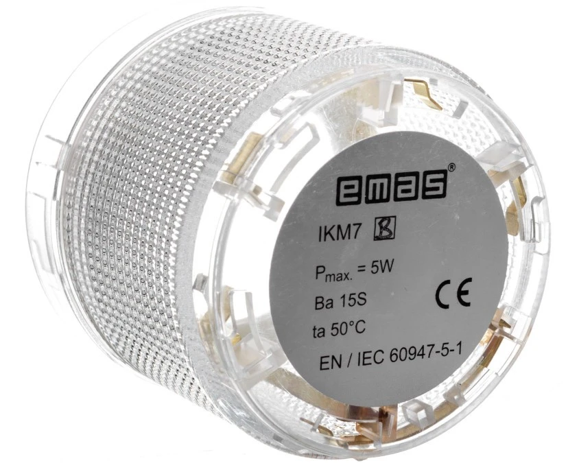 Moduł sygnalizacyjny 70mm, bez źródła światła, biały, T0‑IKM7B - obrazek 1