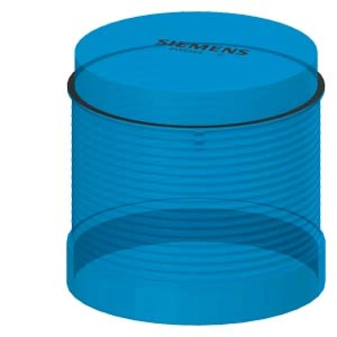Moduł świetlny kolumny sygnalizacyjnej 70mm niebieski bez żarówki BA15d 12‑230V AC_DC IP65 8WD4400‑1AF - obrazek 1