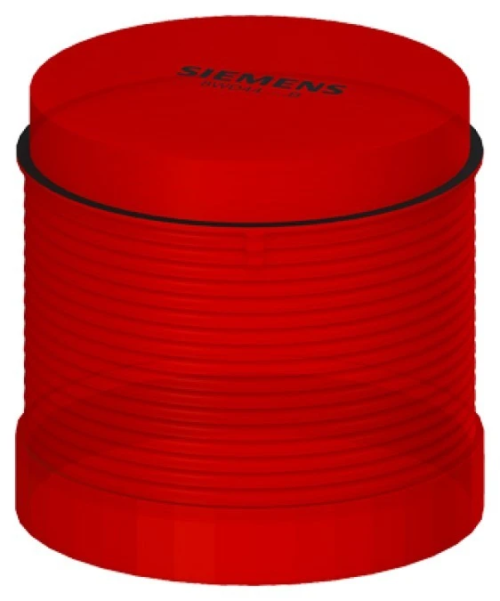 Moduł świetlny kolumny sygnalizacyjnej 70mm czerwony bez żarówki BA15d 12‑230V AC_DC IP65 8WD4400‑1AB - obrazek 3