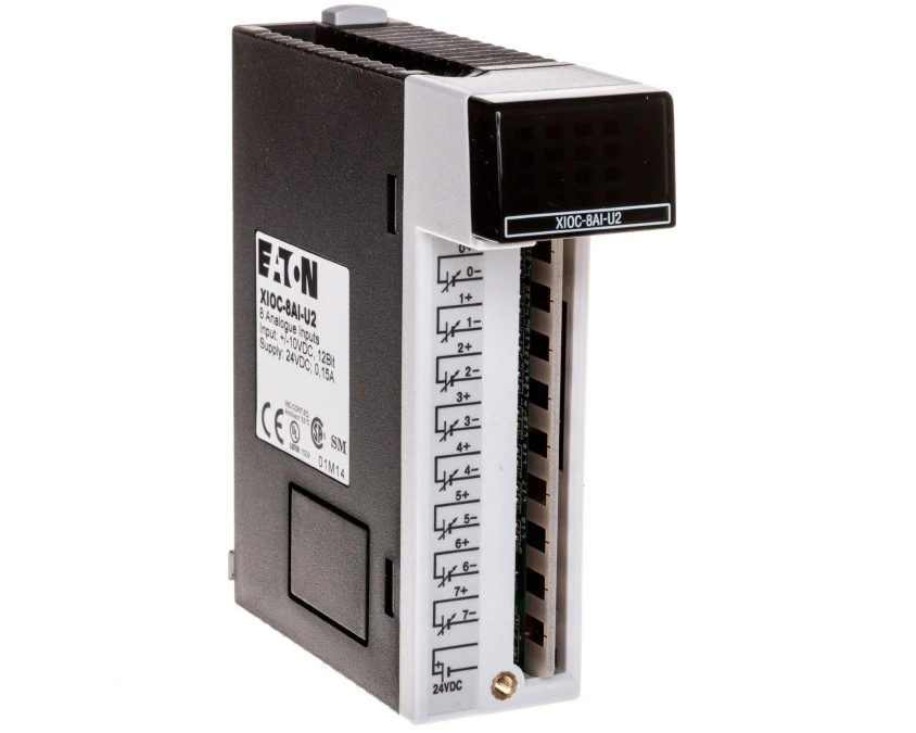 Moduł wejść analogowych 8 wejść napięciowych +/‑10V 24V DC do XC100/200 - obrazek 1
