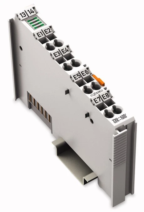 Moduł wejść dwustanowych 8‑kanałowy 24V DC EX/T 3,0 ms sterowanie plusem podłączenie 1‑przewodowe 750‑430/025‑000 - obrazek 1