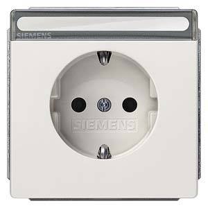 Siemens Osprzęt elektroinstalacyjny Gniazdo z uziemieniem Delta czerwony 5UB1856 1 szt.
