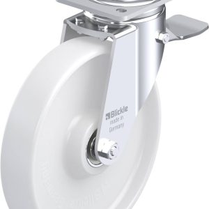 Blickle 11668 LH-PO 250K-ST Kółko skrętne z hamulcem Średnica koła: 250 mm Maksymalne obciążenie: 900 kg 1 szt. Blickle 11668 LH-PO 250K-ST Kółko skrętne z hamulcem Średnica koła: 250 mm Maksymalne obciążenie: 900 kg 1 szt.