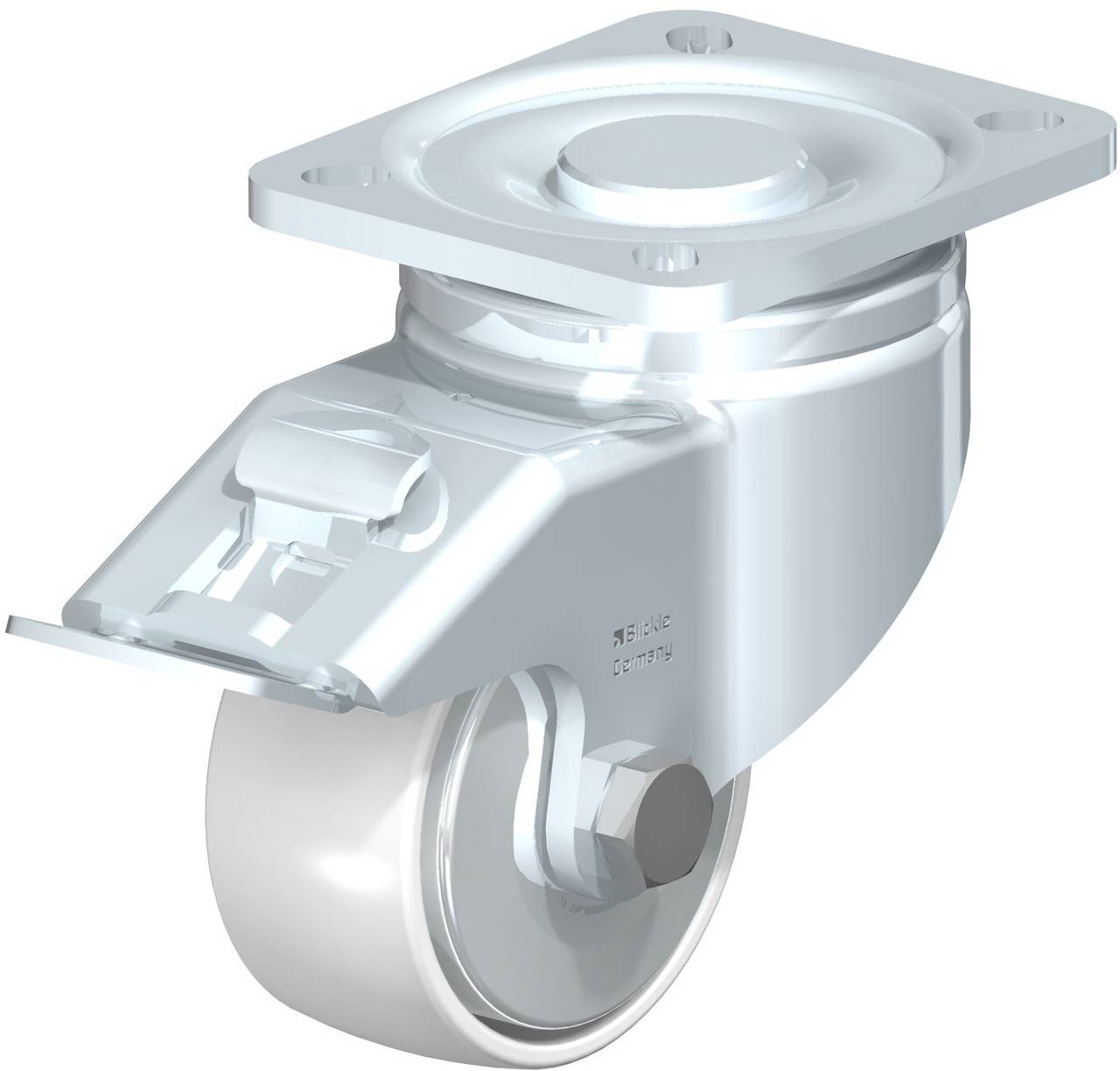 Blickle 852776 LH-PO 82K-FI-FA Kółko skrętne z hamulcem Średnica koła: 80 mm Maksymalne obciążenie: 250 kg 1 szt. - obrazek 1