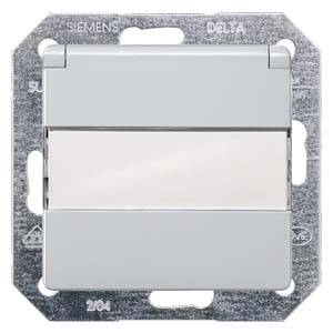 Gniazdo podtynkowe Siemens 5UB1932 aluminiowy