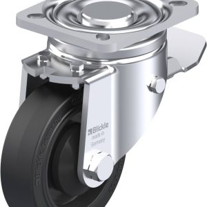 Blickle 315267 LH-POEV 100K-1-ST Kółko skrętne z hamulcem Średnica koła: 100 mm Maksymalne obciążenie: 200 kg 1 szt.