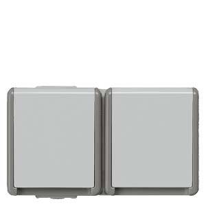Siemens Osprzęt elektroinstalacyjny Gniazdo z uziemieniem Delta szary 5UB4725 1 szt.