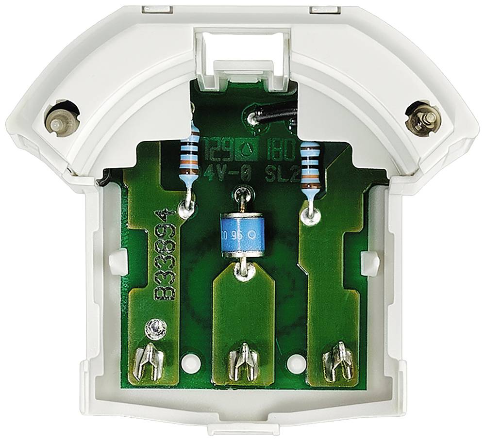 Siemens Osprzęt elektroinstalacyjny Gniazdo z uziemieniem Delta 5UH1300 1 szt. - obrazek 1