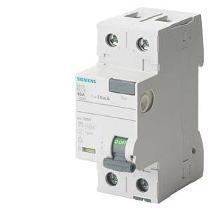 Wyłącznik różnicowoprądowy Siemens 5SV33146GV01, 40 A, 0.03 A, 230 V - obrazek 1