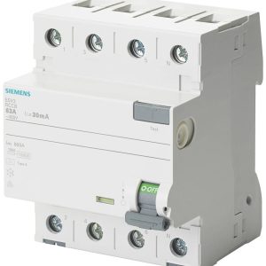 Wyłącznik różnicowoprądowy Siemens 5SV33446GV01, 40 A, 0.03 A, 400 V Wyłącznik różnicowoprądowy Siemens 5SV33446GV01, 40 A, 0.03 A, 400 V