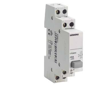 Przycisk szary 20 A 2 zestyki przełączne Siemens 5TE4814 - obrazek 1