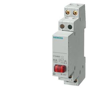 Przycisk szary 6 mm² 20 A 1 NO Siemens 5TE4821 - obrazek 1