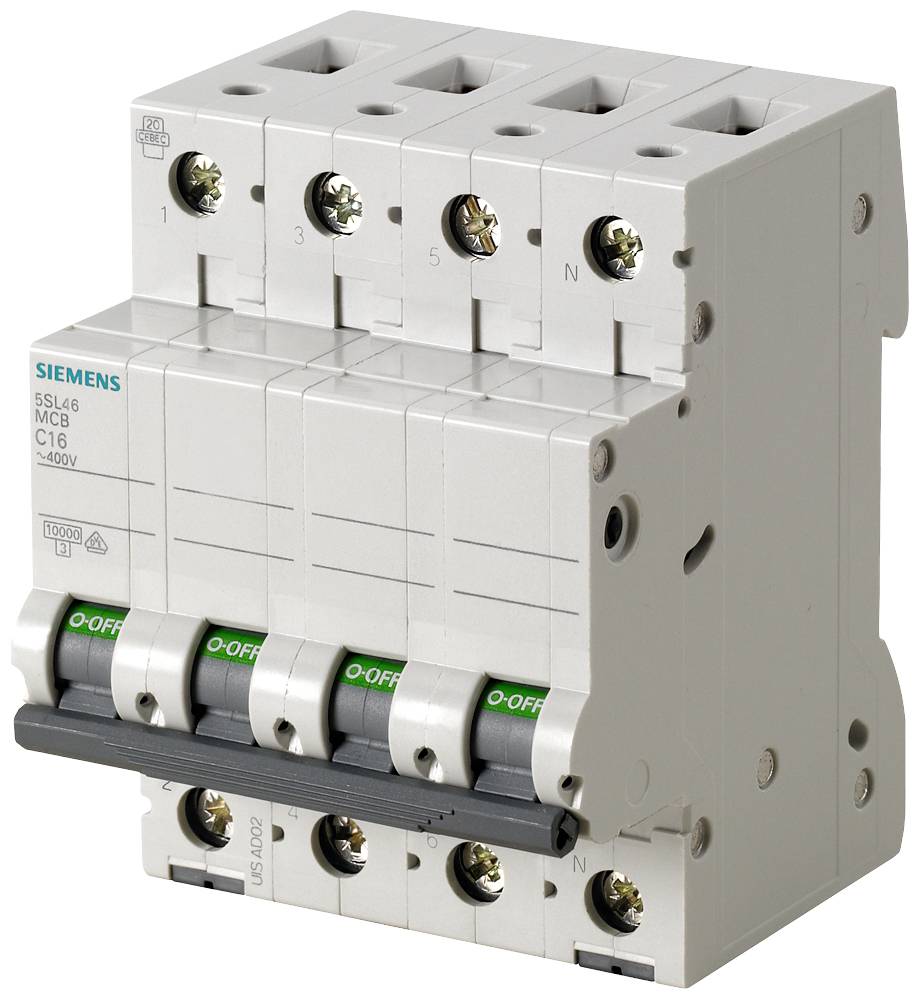 Wyłącznik automatyczny Siemens 5SL4614-7 5SL46147, 400 V, 300 mA - obrazek 1