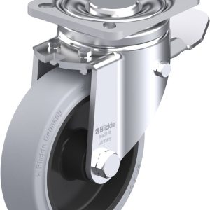 Blickle 453373 LH-POEV 125R-1-ST-SG Kółko skrętne z hamulcem Średnica koła: 125 mm Maksymalne obciążenie: 250 kg 1 szt.