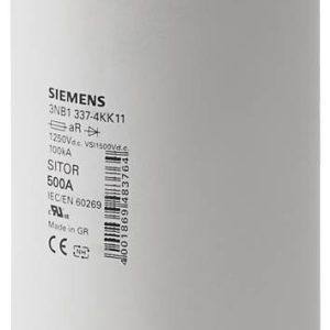 Siemens 3NB13374KK11 Bezpiecznik użytkowy Rozmiar bezpiecznika = 3L 500 A 2 szt. Siemens 3NB13374KK11 Bezpiecznik użytkowy Rozmiar bezpiecznika = 3L 500 A 2 szt.