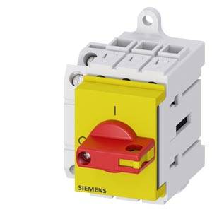 rozłącznik izolacyjny czerwony, żółty 3 styki 16 mm² 25 A 1 NO, 1 NC 690 V/AC Siemens 3LD31301TK13 - obrazek 1