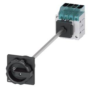 rozłącznik izolacyjny czarny 4 styki 16 mm² 25 A 1 NO, 1 NC 690 V/AC Siemens 3LD31481TL51 - obrazek 1