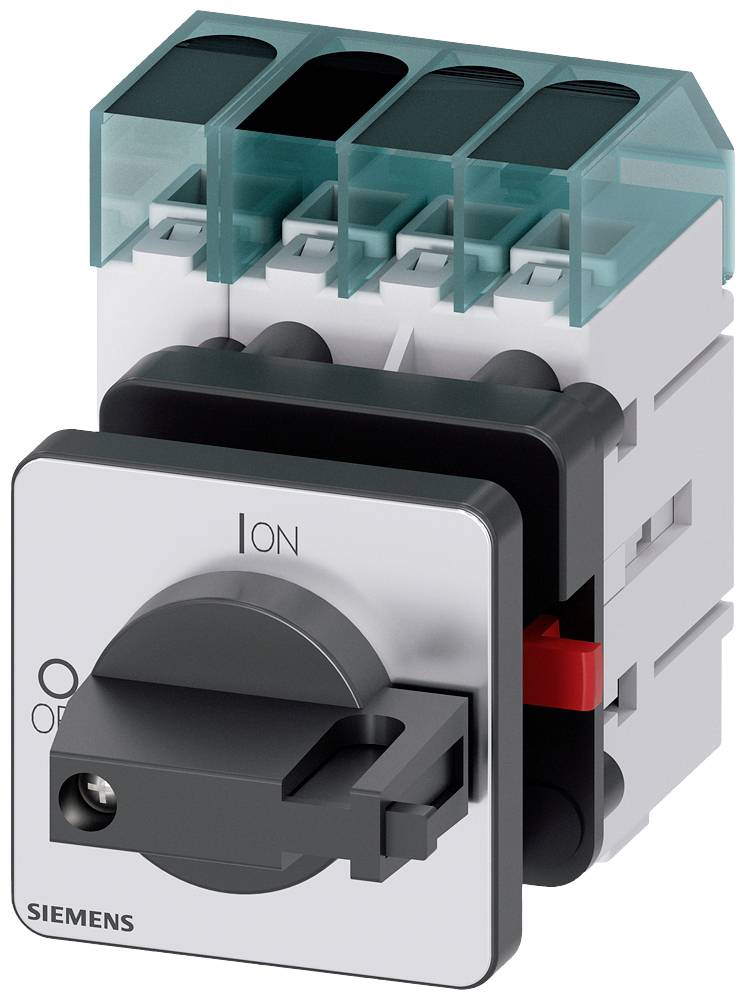 rozłącznik izolacyjny czarny 4 styki 16 mm² 25 A 690 V/AC Siemens 3LD31500TL11 - obrazek 1