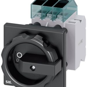 rozłącznik izolacyjny czarny 3 styki 16 mm² 25 A 1 NO, 1 NC 690 V/AC Siemens 3LD31541TK51