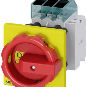 rozłącznik izolacyjny czerwony, żółty 3 styki 16 mm² 25 A 1 NO, 1 NC 690 V/AC Siemens 3LD31541TK53 rozłącznik izolacyjny czerwony, żółty 3 styki 16 mm² 25 A 1 NO, 1 NC 690 V/AC Siemens 3LD31541TK53