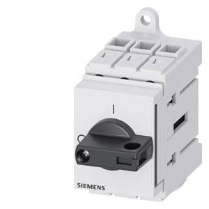 rozłącznik izolacyjny czarny 3 styki 16 mm² 32 A 690 V/AC Siemens 3LD32300TK11 - obrazek 1
