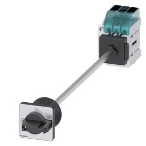rozłącznik izolacyjny czarny 3 styki 16 mm² 32 A 1 NO, 1 NC 690 V/AC Siemens 3LD32401TK11 - obrazek 1