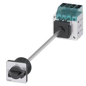 rozłącznik izolacyjny czarny 4 styki 16 mm² 32 A 1 NO, 1 NC 690 V/AC Siemens 3LD32401TL11 - obrazek 1